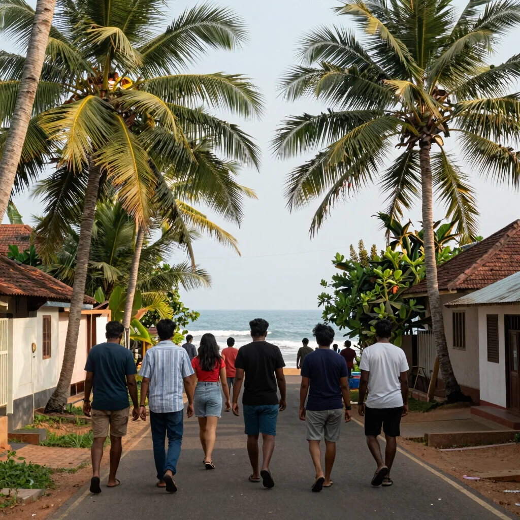Kovalam Shore Walk